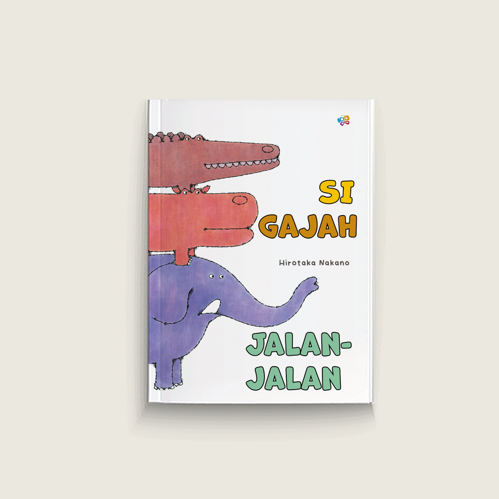 Book Cover: Si Gajah Jalan-jalan